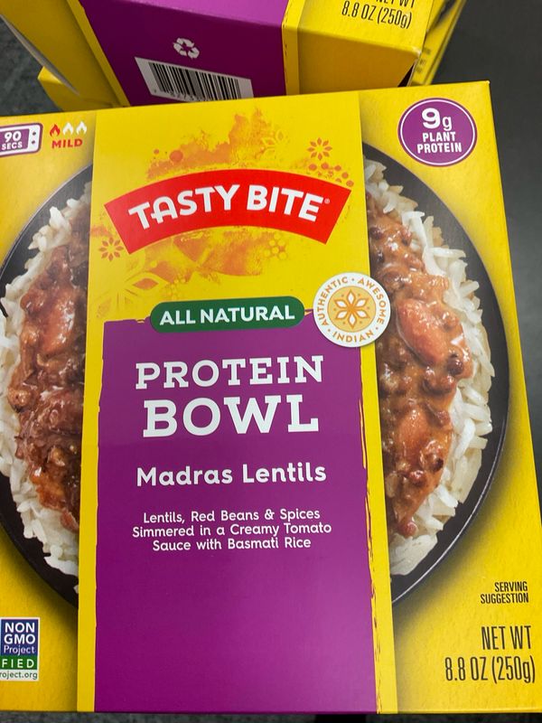 Protein Bowl Madras Lentil