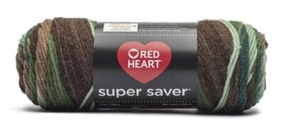RED HEART SUPER SAVER (VARIATED)141g