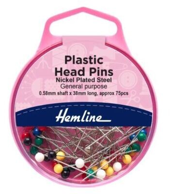 PLASTIC HEAD PINS