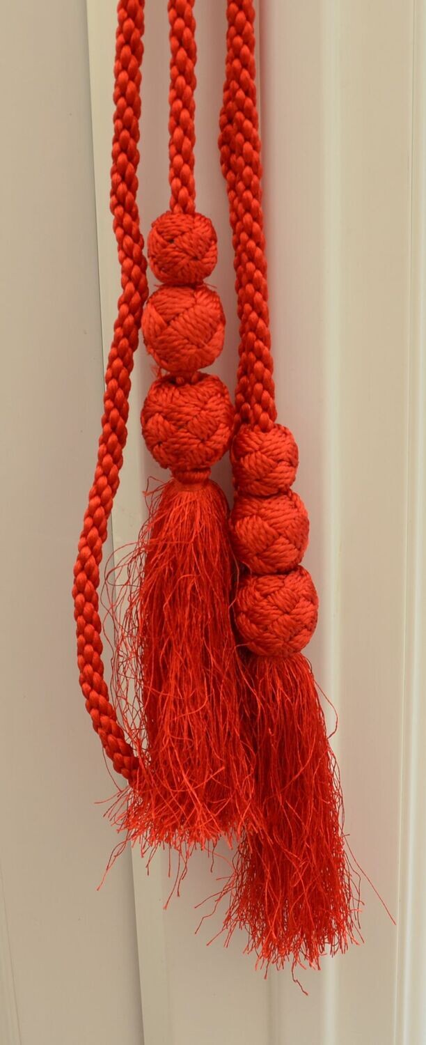 Scarlet Cord Members Cord with tassels