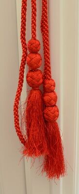 Scarlet Cord Members Cord with tassels