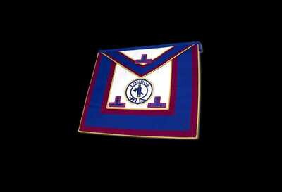 Mark Provincial Undress Apron - lambskin with badge