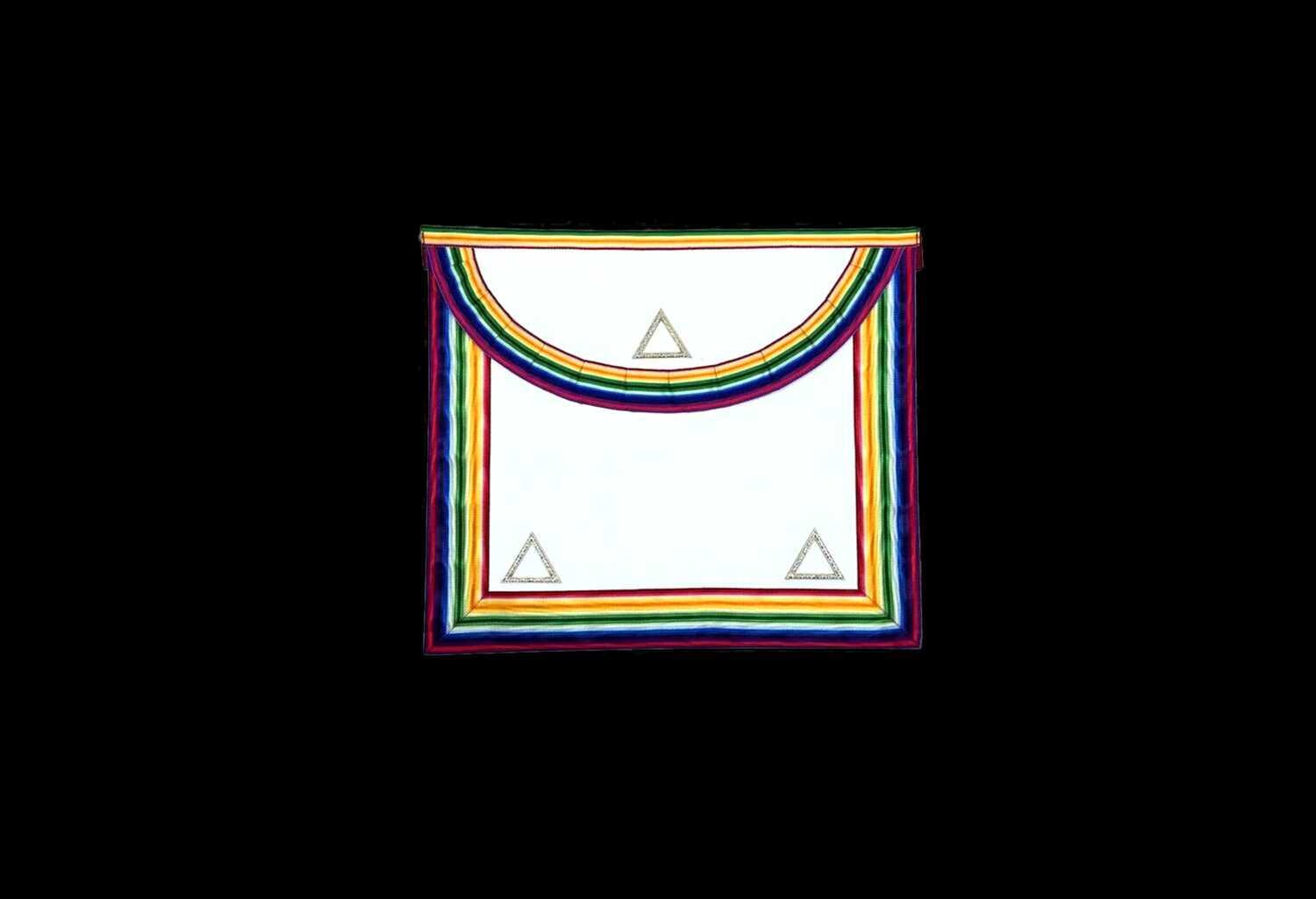 RAM WCN/PCN Apron - lambskin  (Silver Triangles)