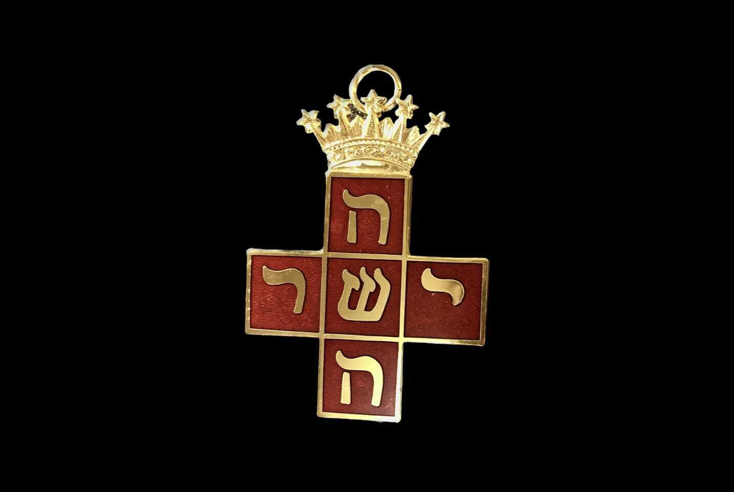 Rose Croix 18 degree MWS collarette jewel