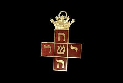 Rose Croix 18 degree MWS collarette jewel