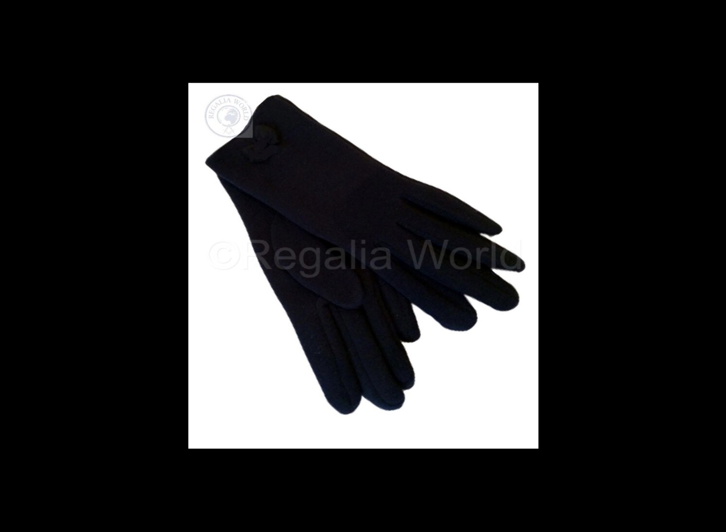 Black gloves (plain)