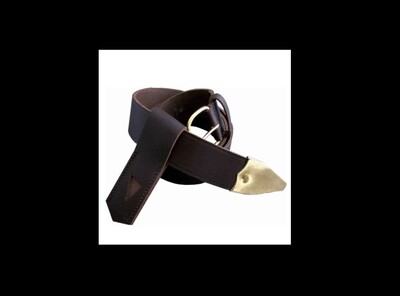 Knights Templar KT Belt and Frog - Leather