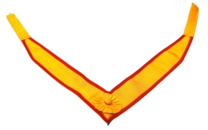 Scarlet Cord Provincial Past Collarette