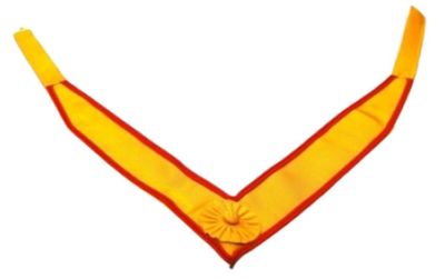 Scarlet Cord Provincial Past Collarette