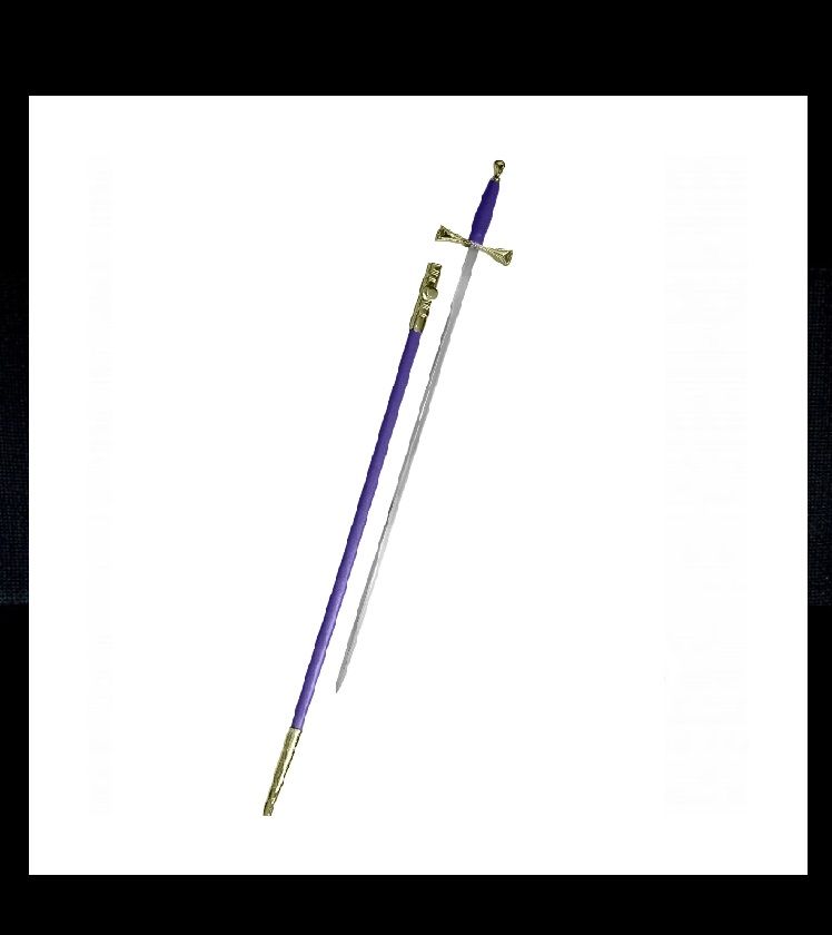 Red Cross of Constantine Sword and Scabbard