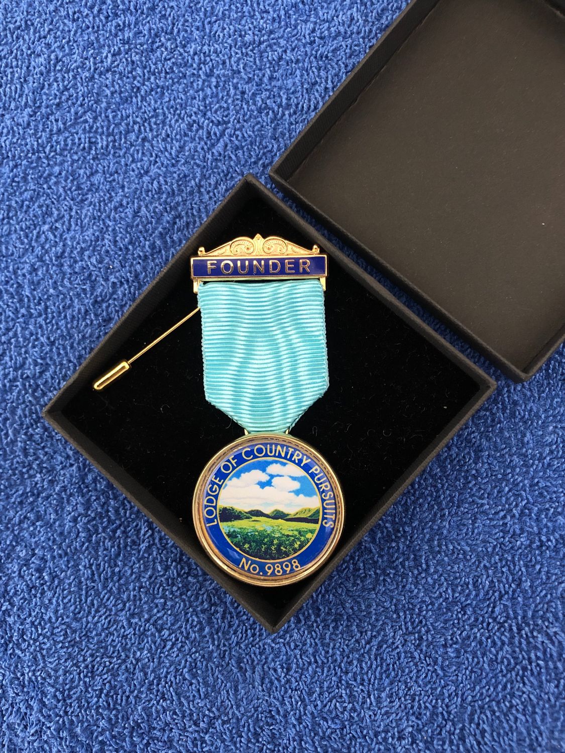 Masonic Founder Lodge Breast Jewels ( Round Design )