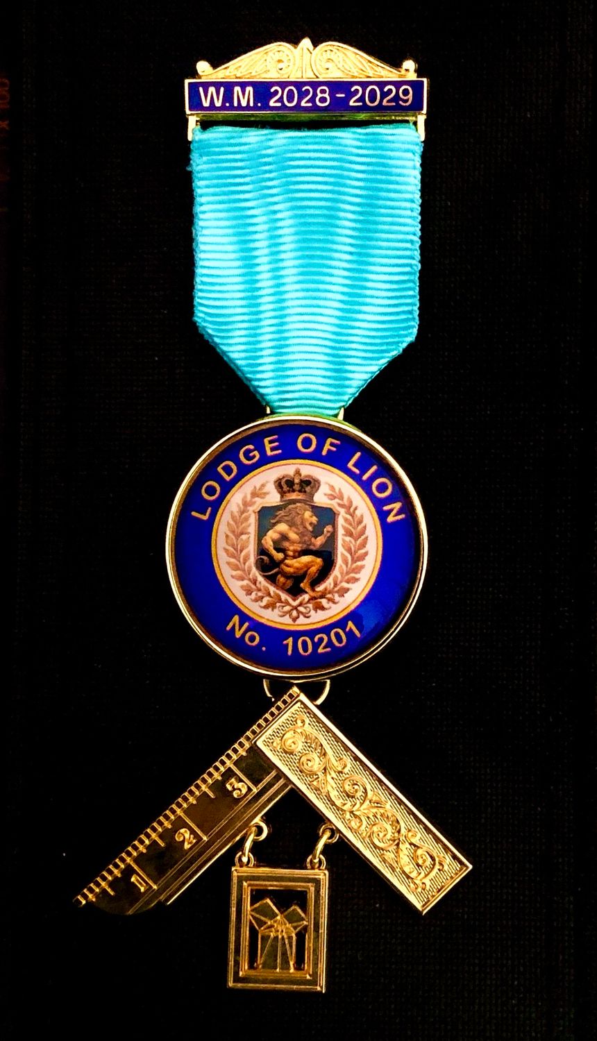 Masonic Founder / PM / Lodge Breast Jewels