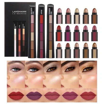 Lipstick 20 Colors  - Only Wholesale Mini Order 10 Item
( 5 in one - Rs: 1570.00)
(#01 - #08 Rs: 825.00)
(#601 - #612 - Rs: 860.00)