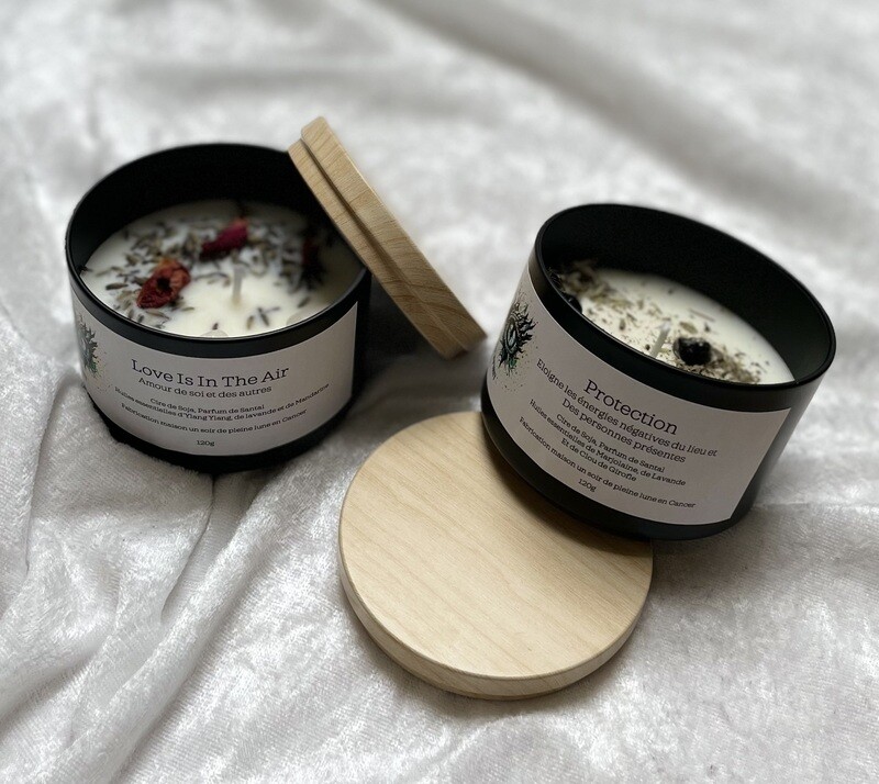 Bougies artisanales naturelles