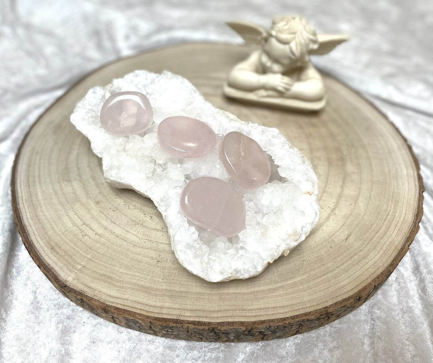 Galet Quartz Rose AA 30-50mm