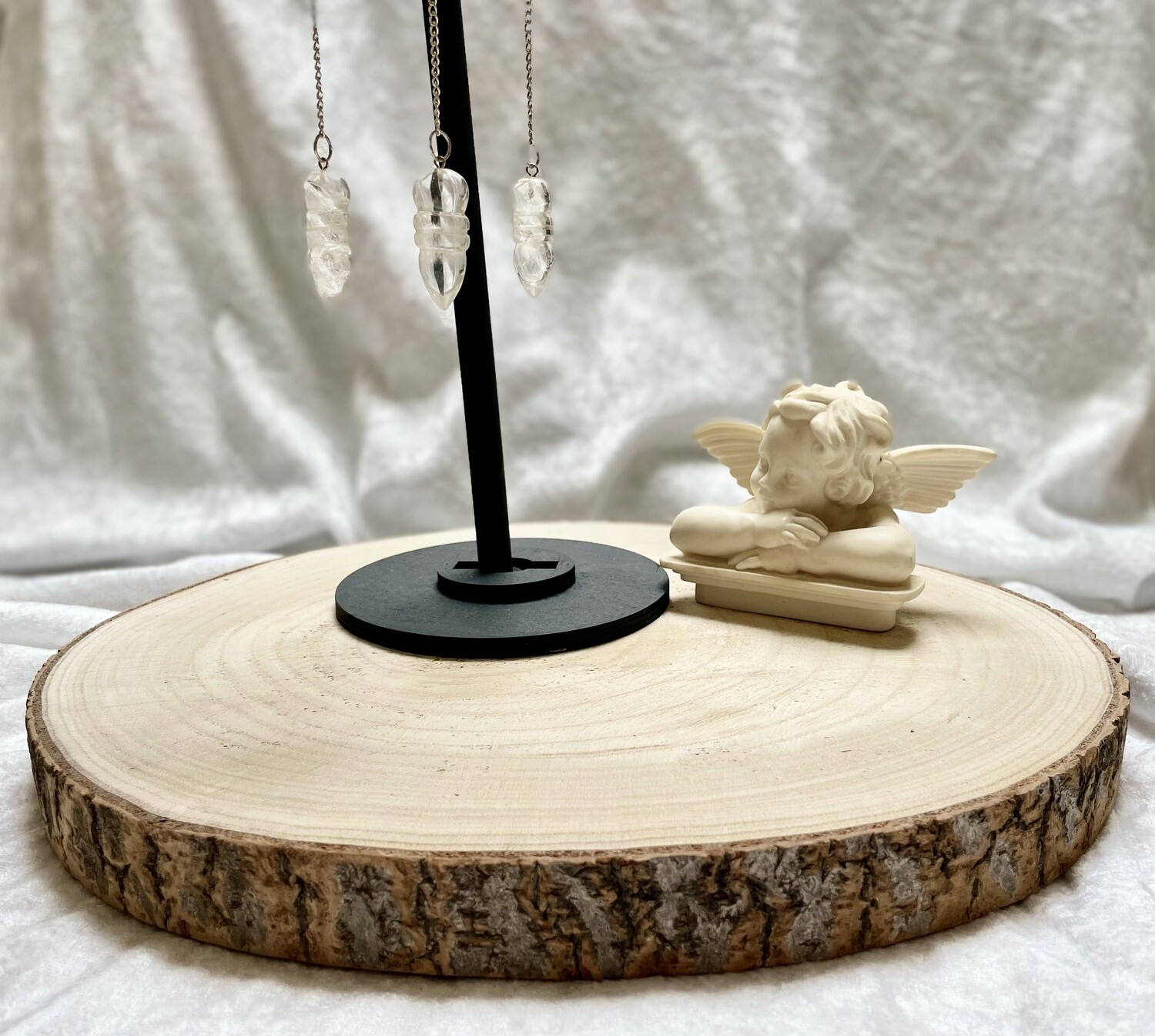 Pendule égyptien Cristal de Roche A+