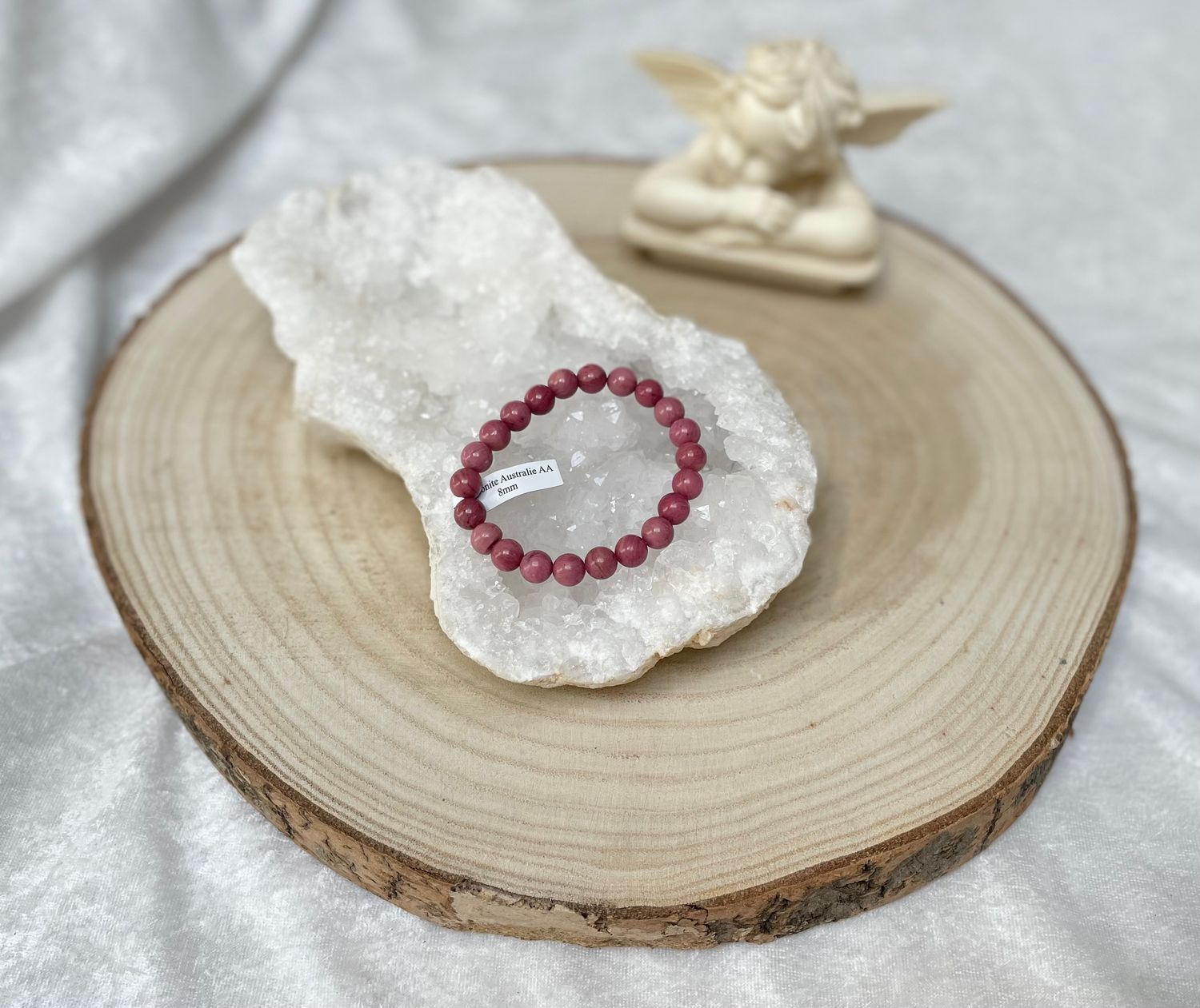 Bracelet Rhodonite Australie AA 8mm