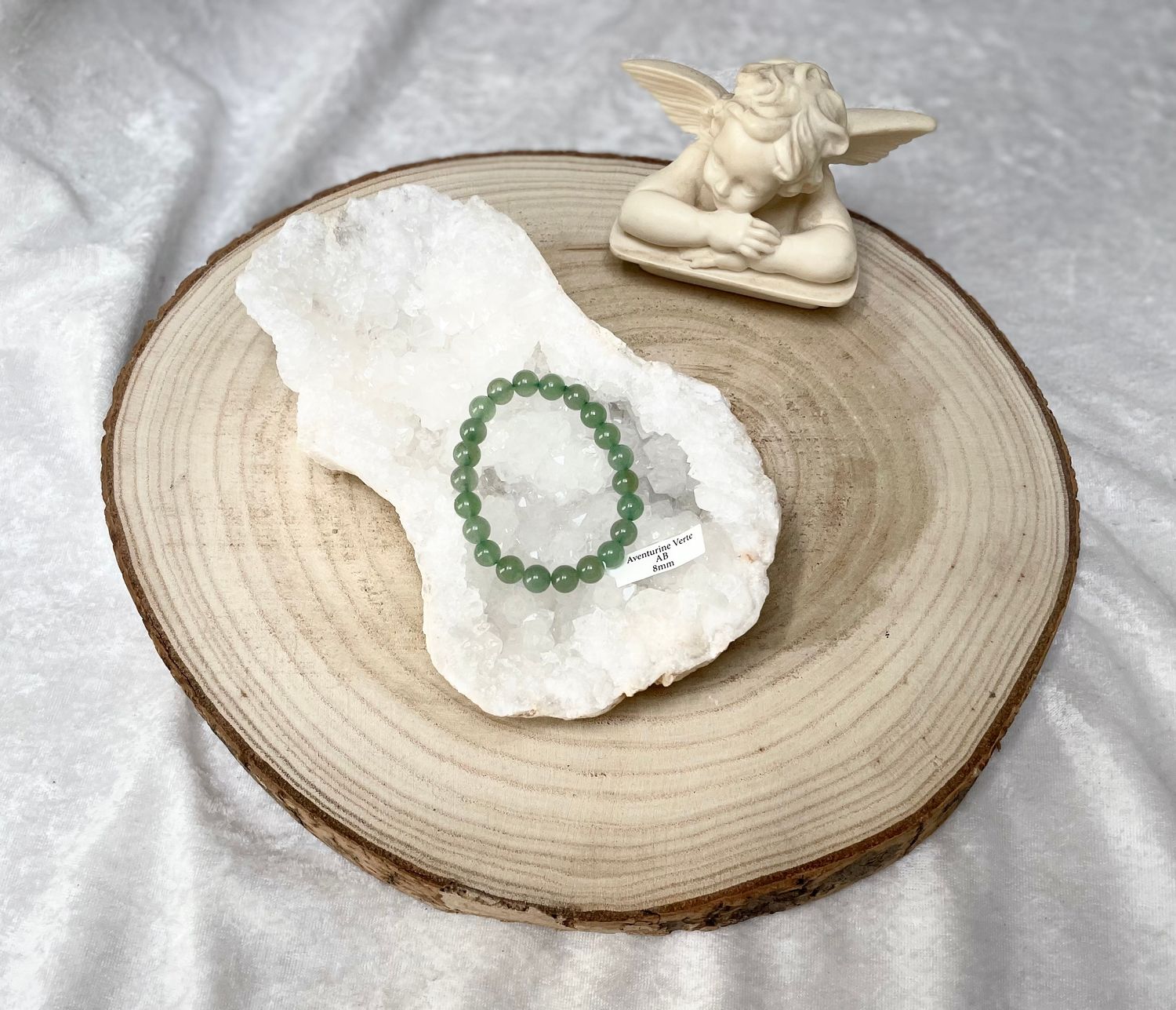 Bracelet Aventurine Verte AB 8mm