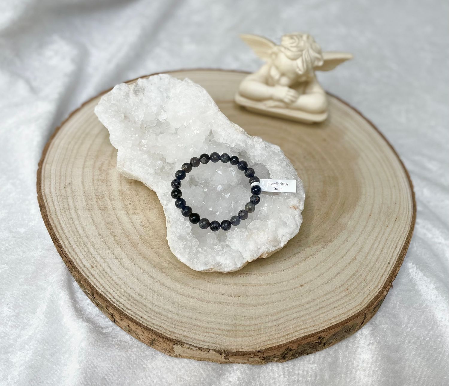 Bracelet Cordiérite A 8mm