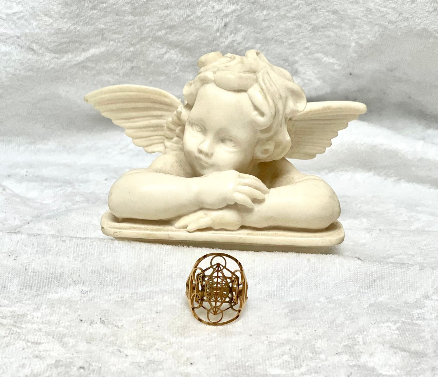 Bague Métatron dorée