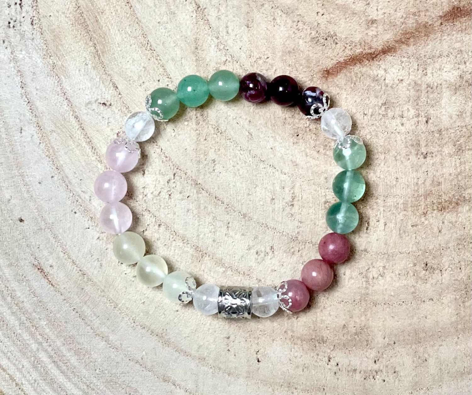 Bracelet Chakra du cœur 8mm