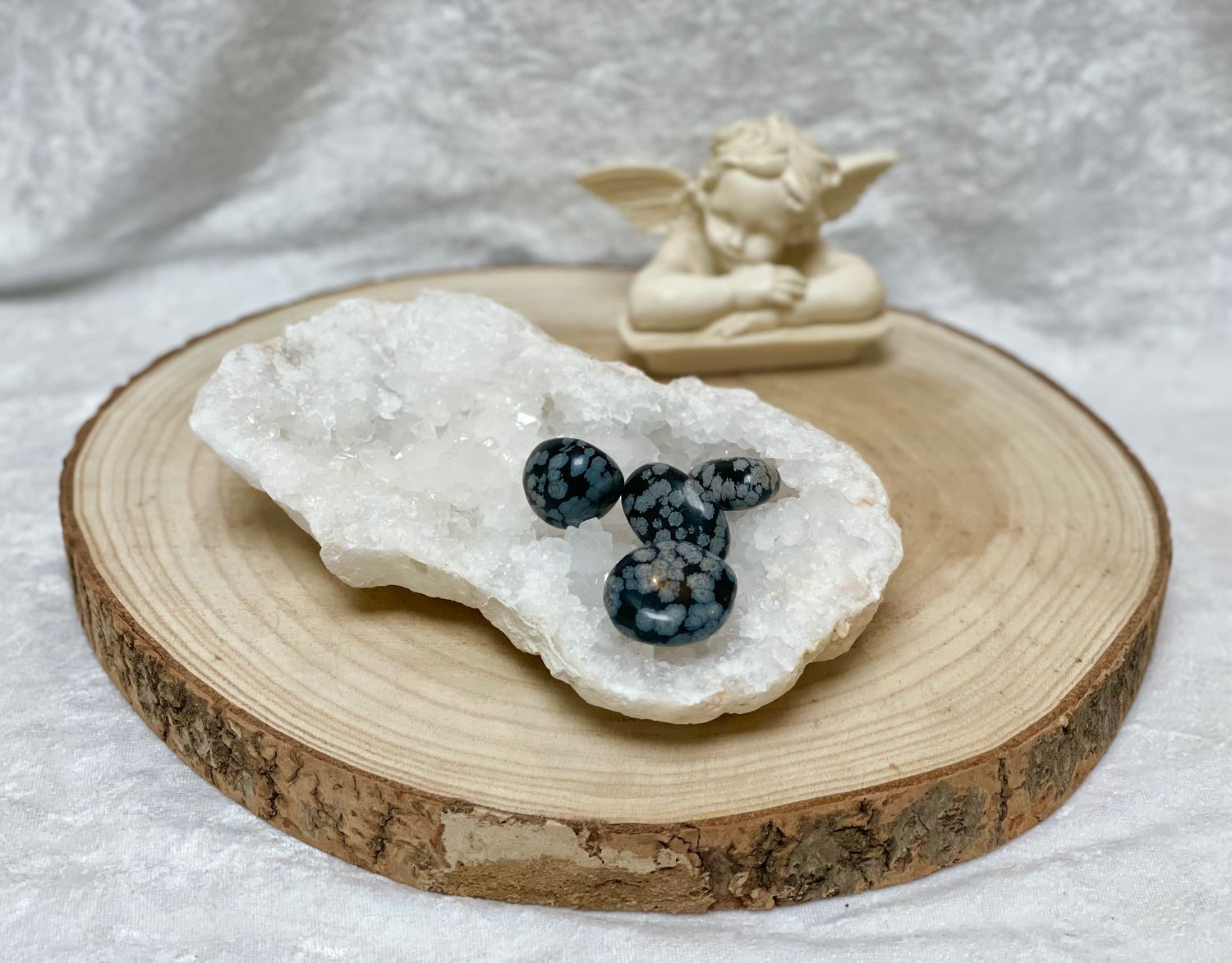 Obsidienne Flocon de Neige