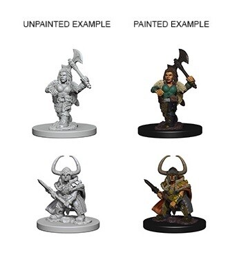 D&amp;D Nolzur&#39;s: Dwarf Female Barbarian