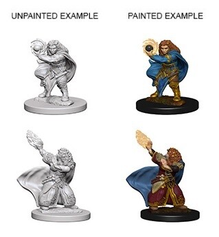 D&amp;D Nolzur&#39;s: Dwarf Female Wizard