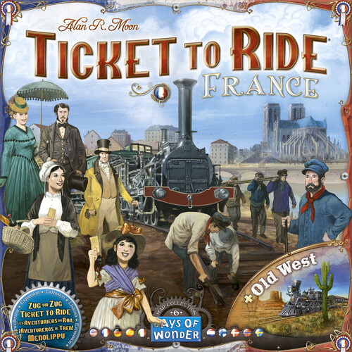 Ticket To Ride: Map #6 France &amp; Old West Map Collection