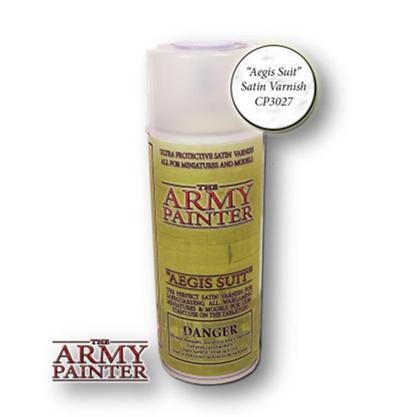 Varnish 400mL can, Color: Aegis Suit Satin