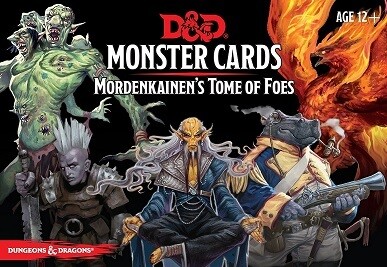 D&amp;D Monster Cards: Mordenkainen&#39;s Tome of Foes
