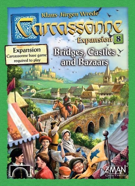 Carcassonne: Bridges, Castles &amp; Bazaars Expansion #8