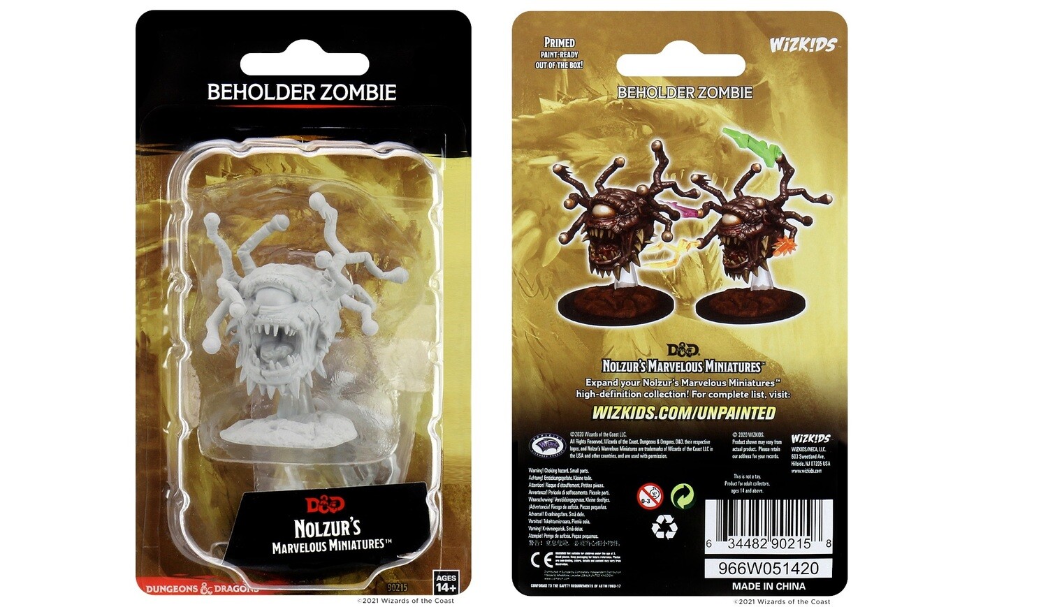 D&amp;D Nolzur&#39;s: Beholder Zombie