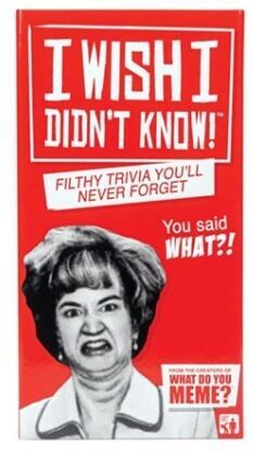 I Wish I Didn&#39;t Know!