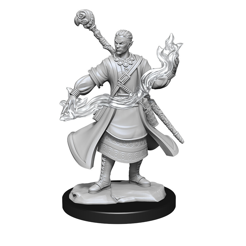 D&amp;D Nolzur&#39;s: Half-Elf Male Wizard