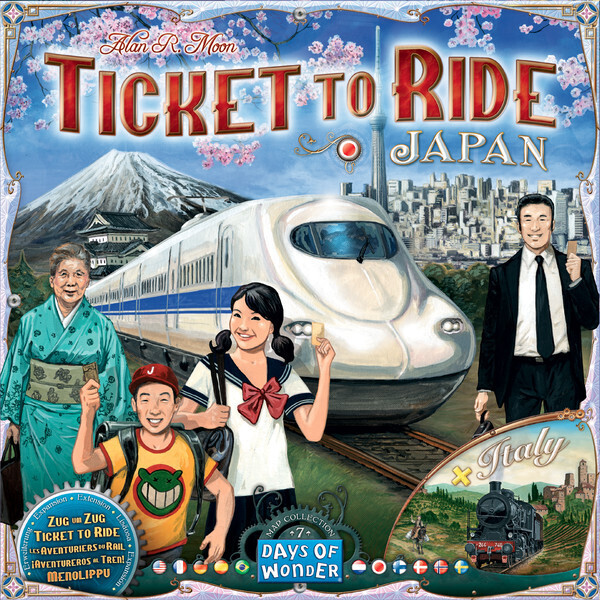 Ticket To Ride: Map #7 Japan &amp; Italy Map Collection