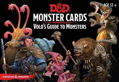 D&amp;D Monster Cards: Volo&#39;s Guide to Monsters