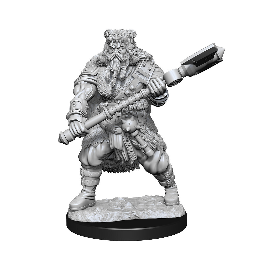 D&amp;D Nolzur&#39;s: Human Male Barbarian