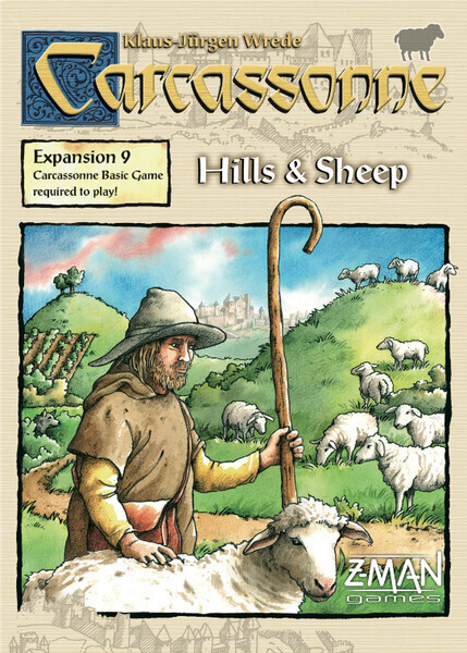 Carcassonne: Hills &amp; Sheep Expansion #9