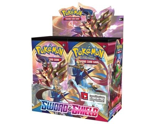 Pokemon: SS Sword &amp; Shield booster 10 card