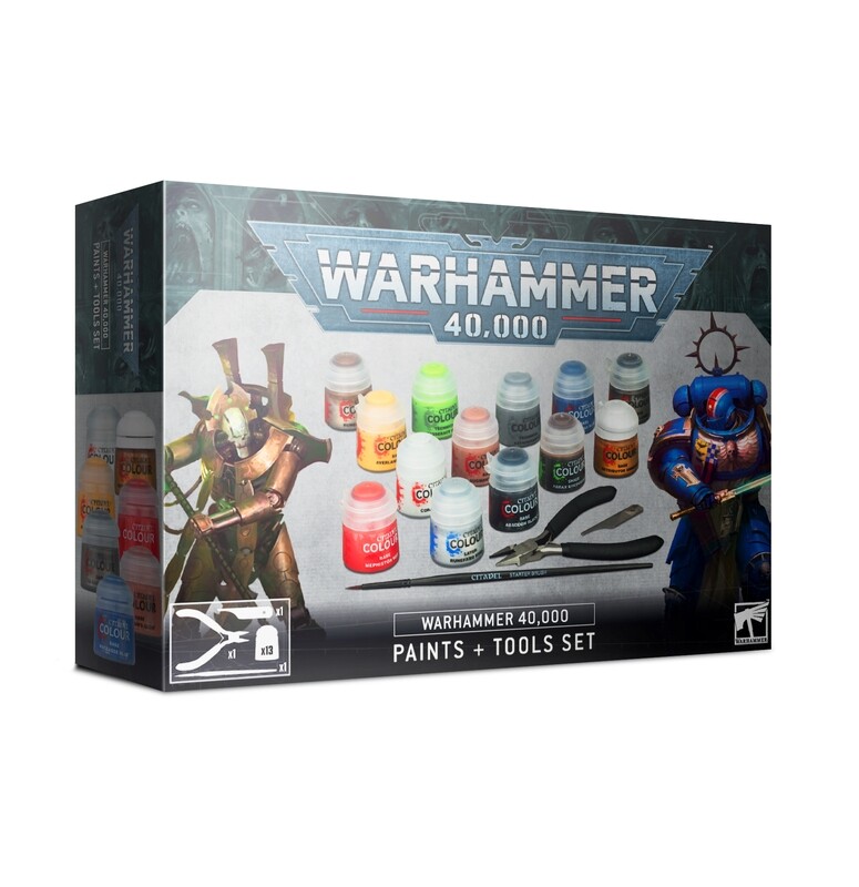 Warhammer 40,000: Paint &amp;Tools Set