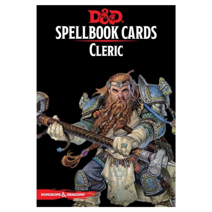 D&amp;D RPG Spellbook Cards: Cleric 2nd Ed