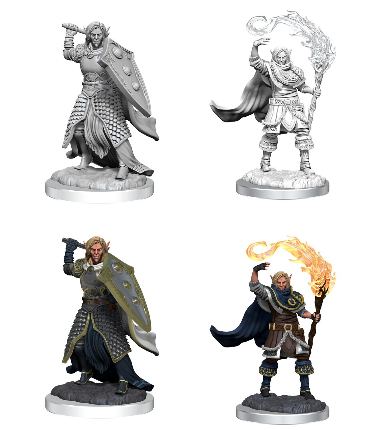 D&amp;D Nolzur&#39;s: Elf Male Cleric