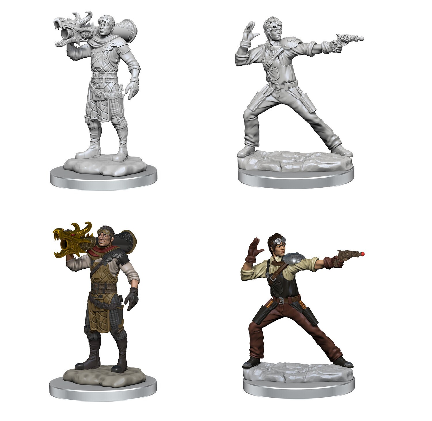D&amp;D Nolzur&#39;s: Human Artificer &amp; Human Apprentice
