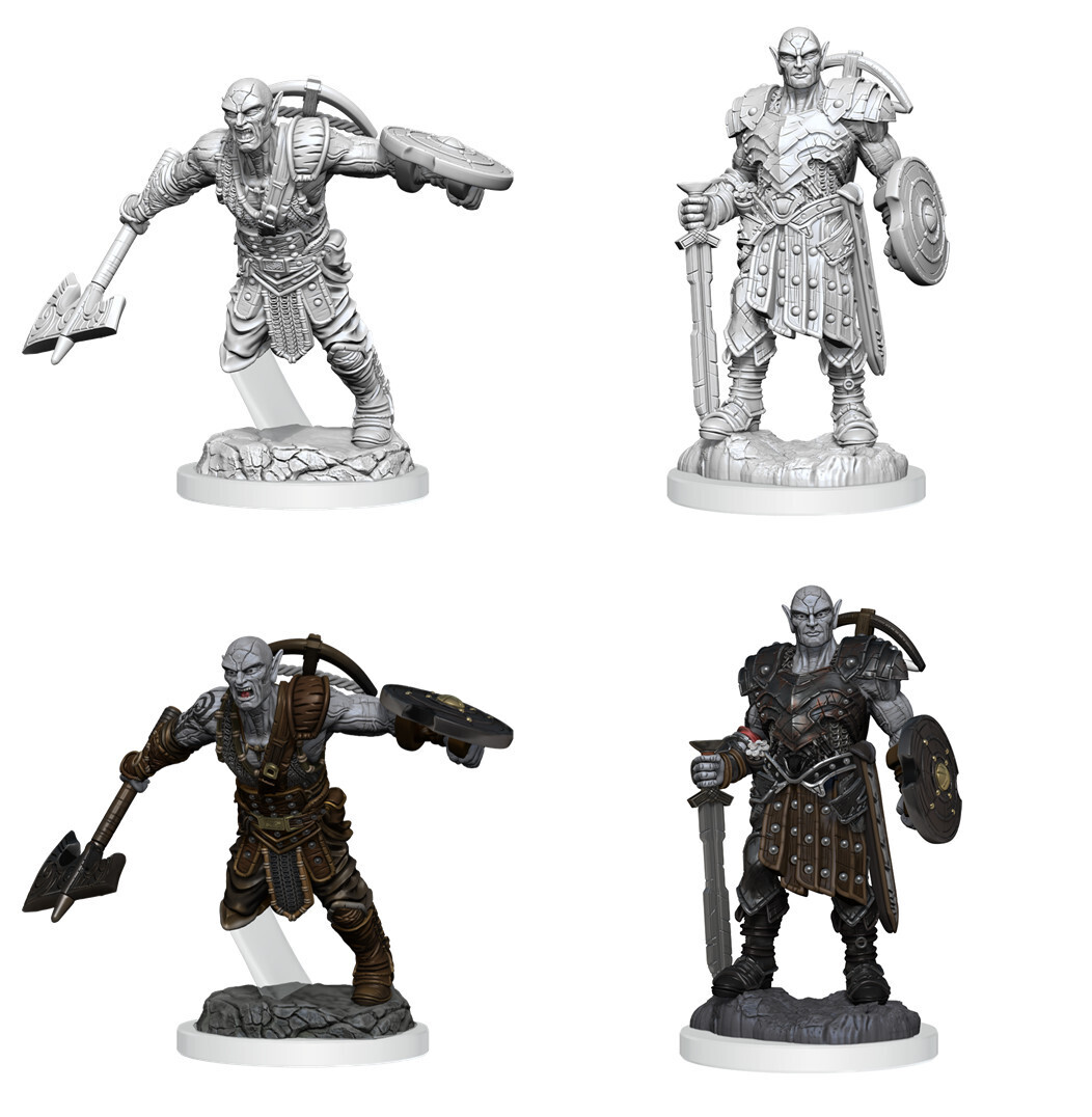 D&amp;D Nolzur&#39;s: Earth Genasi Male Fighter
