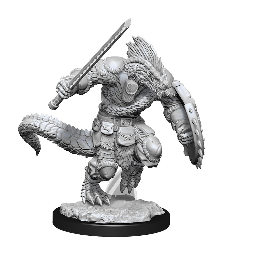 D&amp;D Nolzur&#39;s: Lizardfolk Barbarian &amp; Cleric