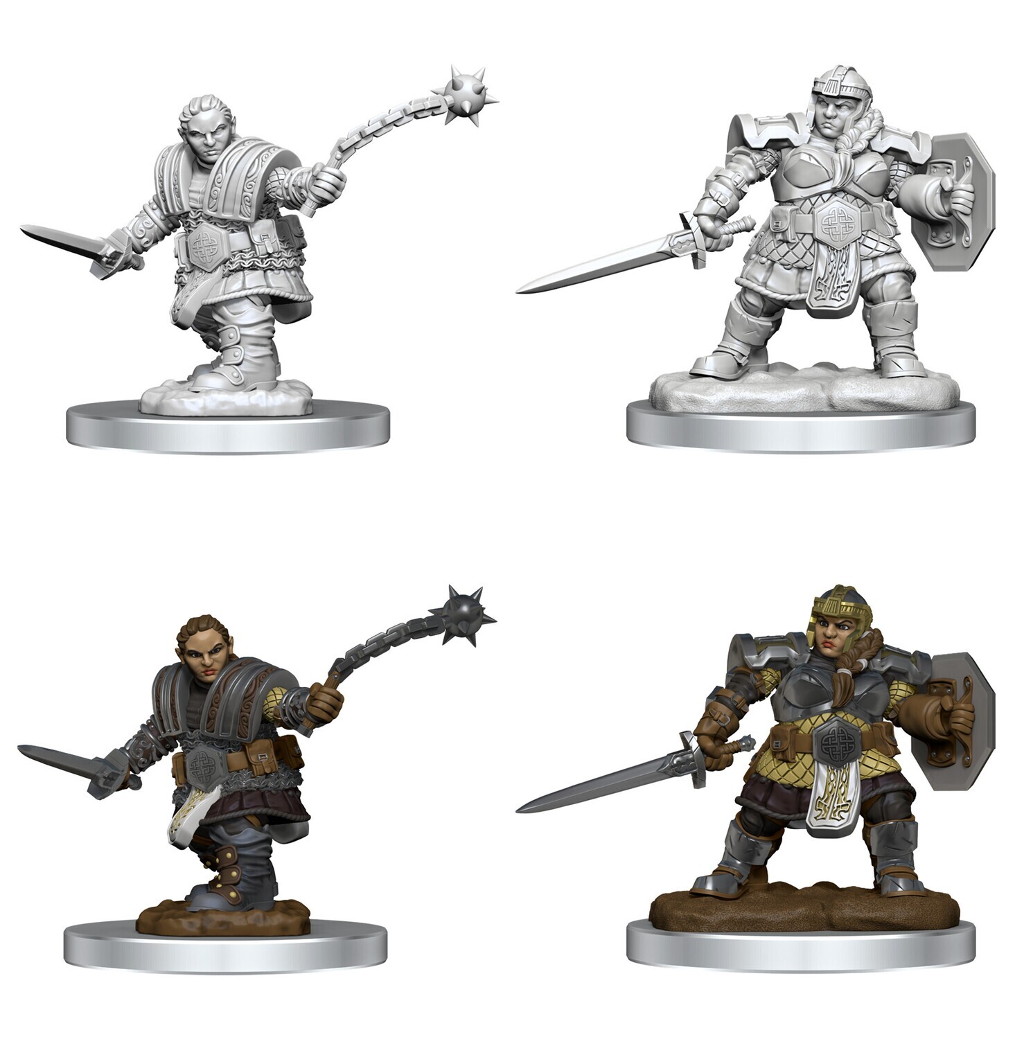 D&amp;D Nolzur&#39;s: Dwarf Female Fighter