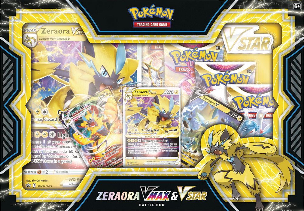Deoxys/Zeraora Vmax &amp; Vstar Battle Box