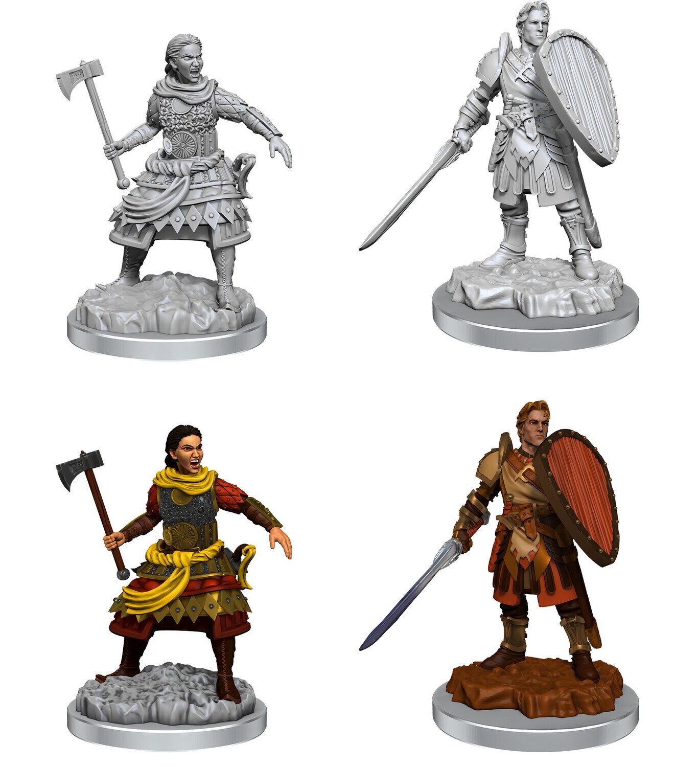 D&amp;D Nolzur&#39;s: Human Fighters
