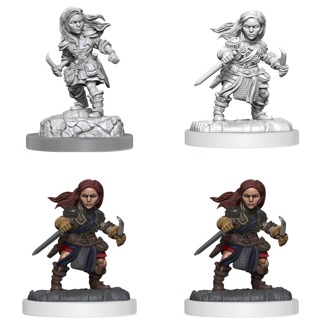 D&amp;D Nolzur&#39;s: Halfling Female Rogue